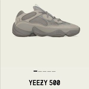 Yeezy Adidas 500 Ash Grey sz 11